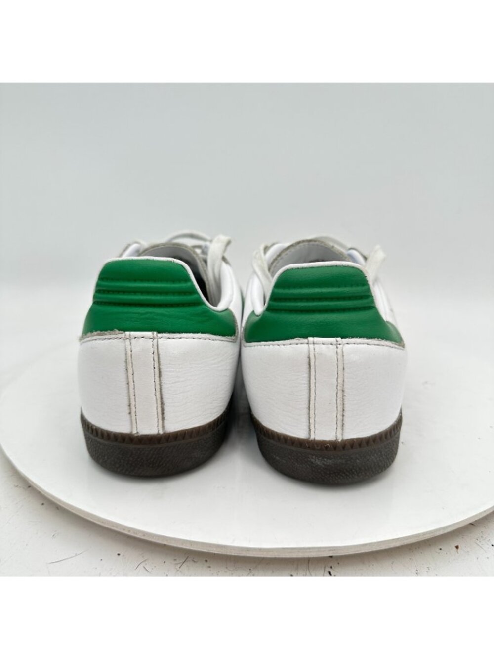 Adidas Originals Samba Men Size 8 IG1024 White Green Better Scarlet Casual Shoes - Picture 5 of 11